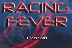 Racing Fever Title Screen